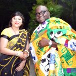 Congratulating Ghana H.E. on the occasion of his credentials ceremony – Ghana High Commissioner H.E. Michael Aaron Nii Nortey Oquaye