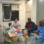 Delegation from Ministere De La Jeunesse, De La Formation Et De L’Insertion Professionnelles, Burkina Faso visited Indocorp