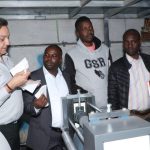 Zimbabwe Delegation Visited Paper Napkin Making Machine Factory