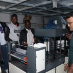 Zimbabwe Delegation Visited Paper Napkin Making Machine Factory